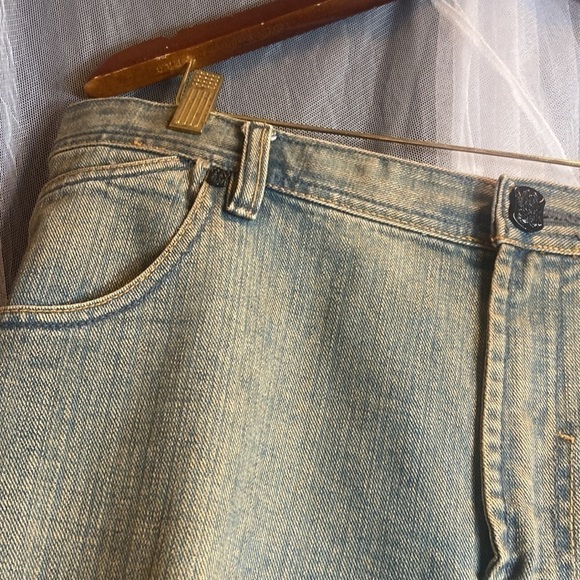 96 Brand Slim Bootcut Faded Jeans - Picture 5 of 11